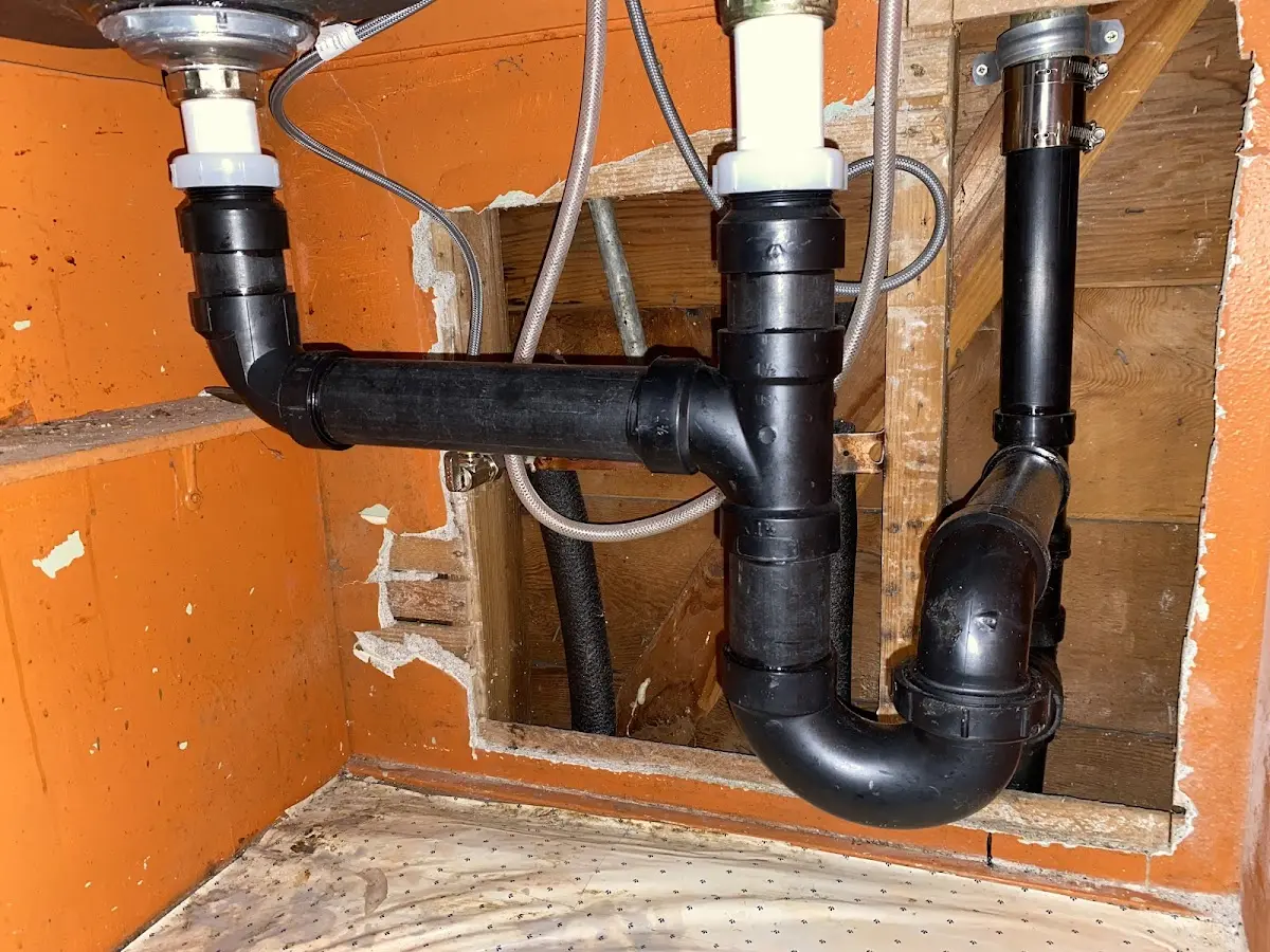 Professional Garbage Disposal Repair equipment and tools on the job in Hawkinsville